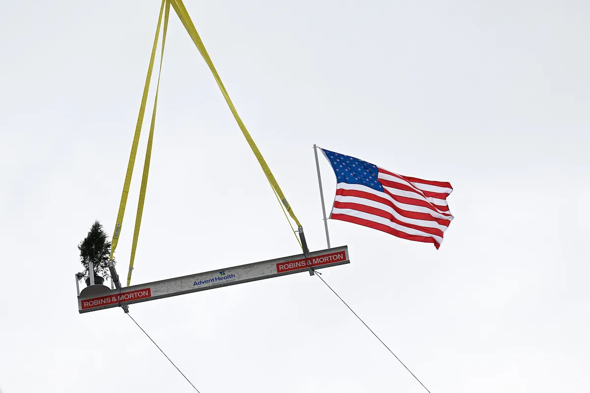 Final steel beam marks key step in AdventHealth Daytona Beach expansion