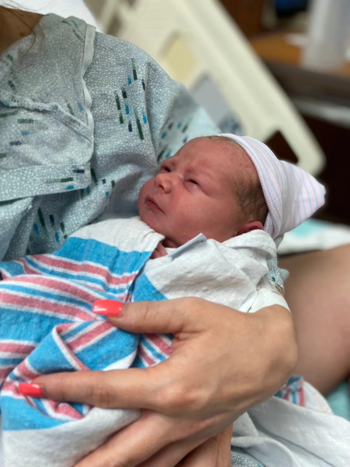 Baby born in parking lot