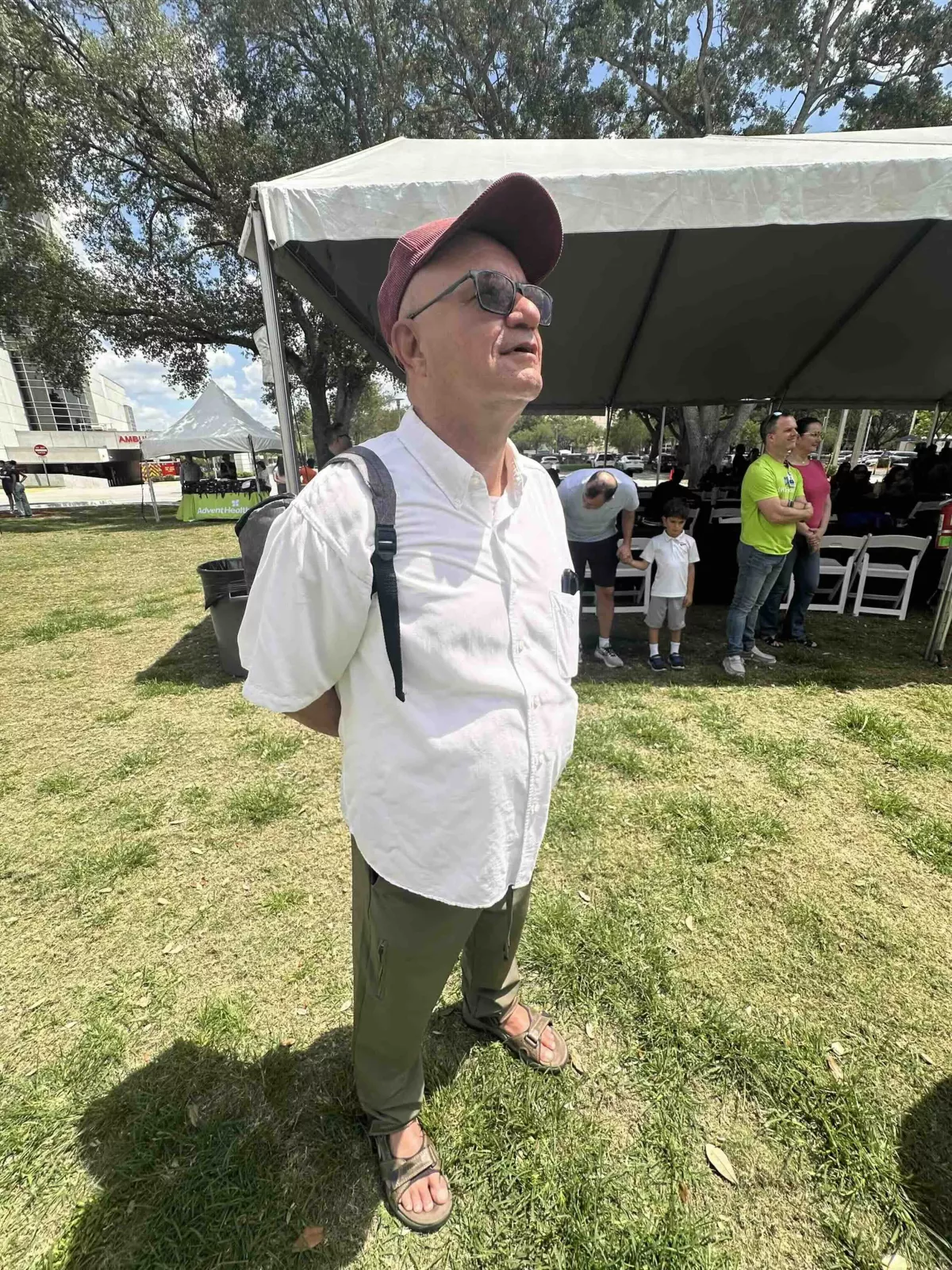 Transplant patient, Ed Jardine