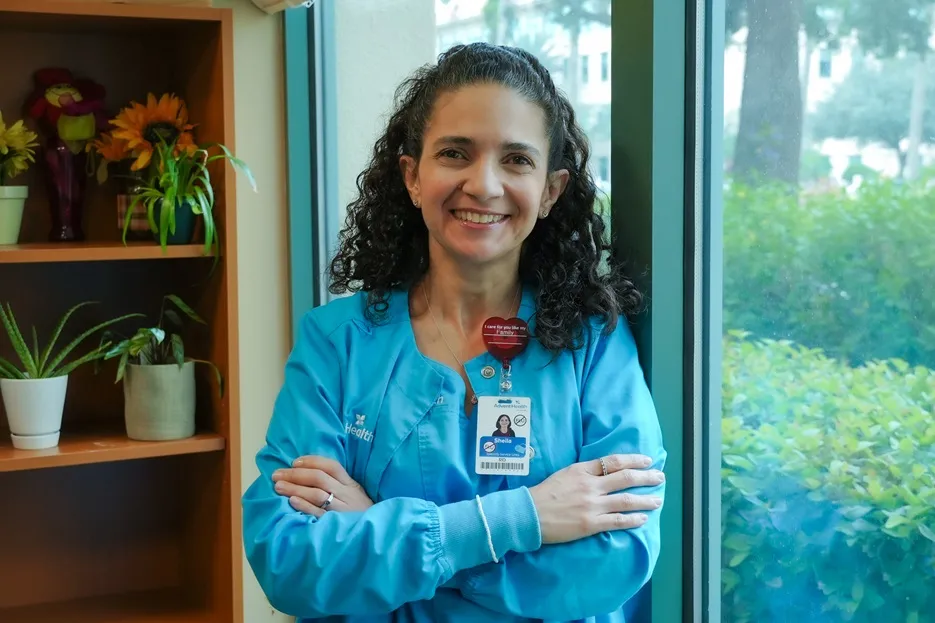 Sheila Flores, dietitian at AdventHealth Celebration