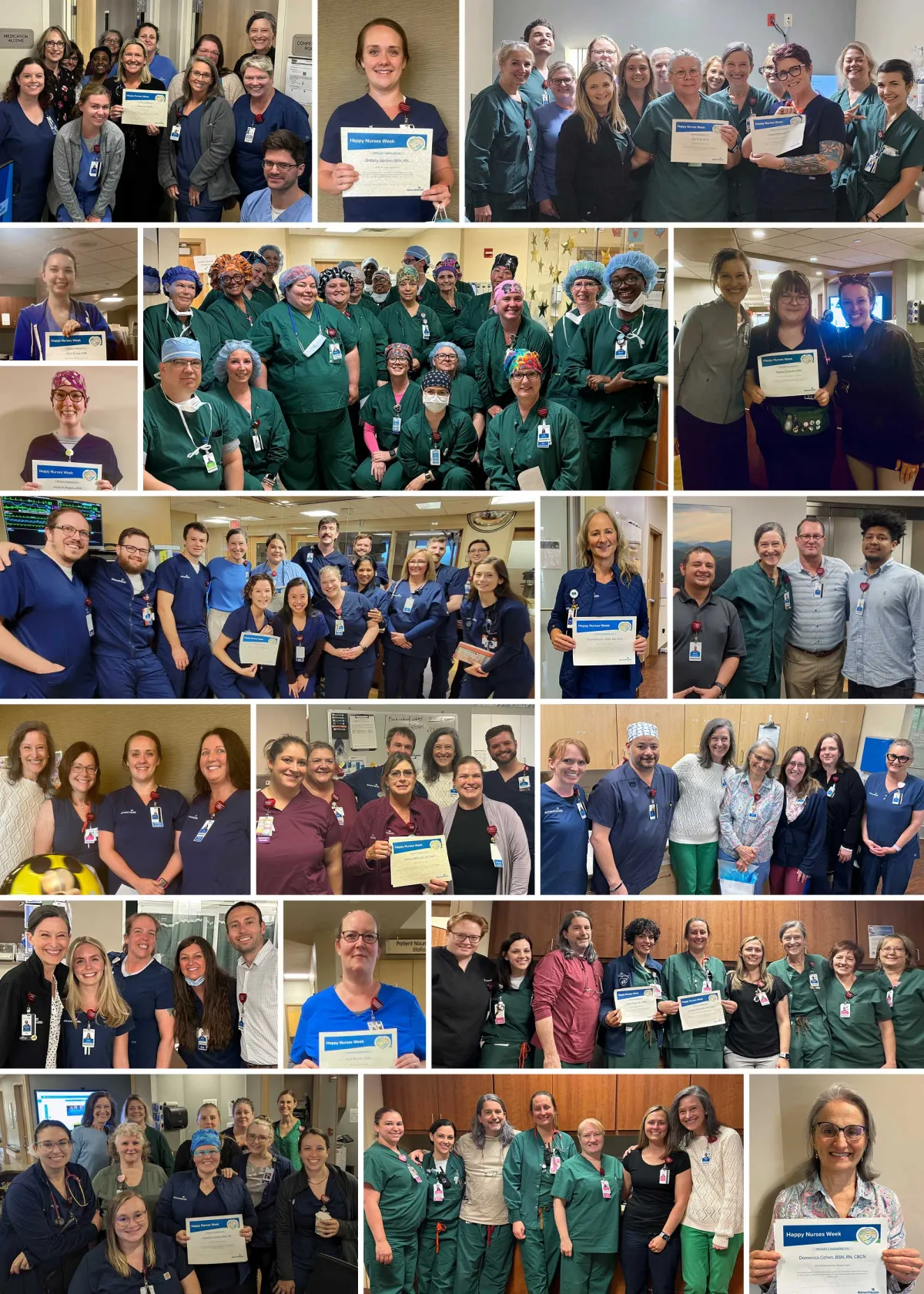 Award Recipients of the 2024 Nurses Week Awards