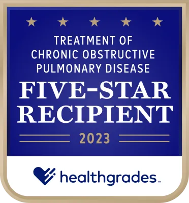 Healthgrades 5-Star COPD Treatment