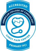 American College of Cardiology Chest Pain Center Accredited Badge