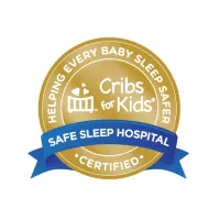 National Safe Sleep Hospital Certification Program as a gold-level hospital for the commitment to best practices and education on infant safe sleep.
