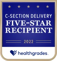 AdventHealth is a 5-star recipient in C-Section by Healthgrades in 2022