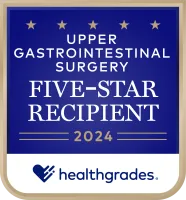 Healthgrades Five-Star for Upper Gastrointestinal Surgery